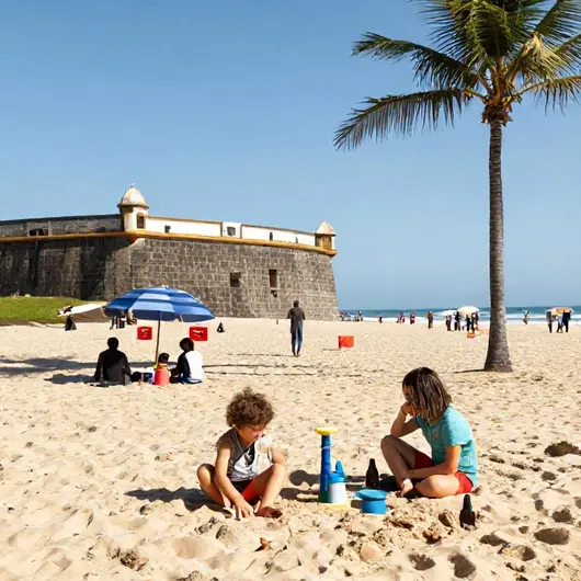 As Melhores Praias Para Crianças em Fortaleza As Melhores Praias Para Crianças em Fortaleza