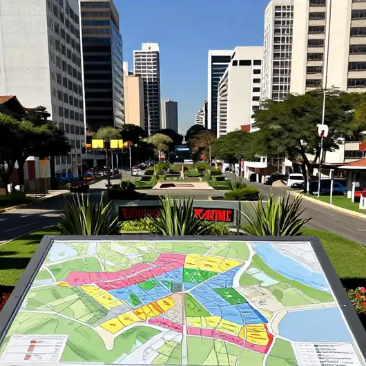 MAPA DAS REGIONAIS DE FORTALEZA