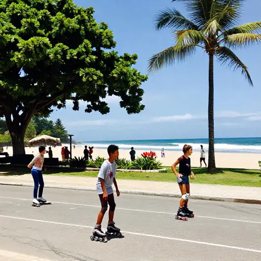 Patins na Orla de Fortaleza: Atração Imperdível para os Amantes do Esporte