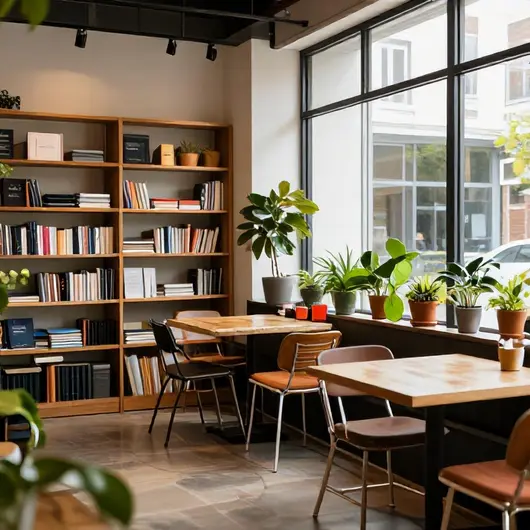 Tipo Café e Coworking: O Espaço Perfeito para Trabalhar e Relaxar Tipo Café e Coworking: O Espaço Perfeito para Trabalhar e Relaxar