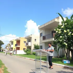 Prefeito Evandro anuncia nova etapa do Morar Bem durante visita a obras na Barra do Ceará Morar Bem